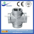 4 way cross joint pipe fitting stainless steel bsp fittings